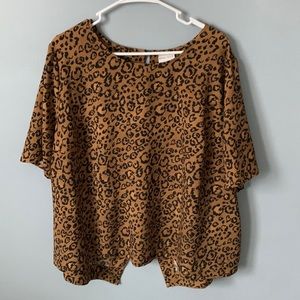 Cheetah Print top